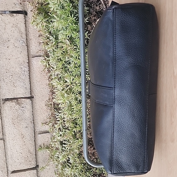 LOVE MOSCHINO Milano BORSA Black Leather Chain Strap Bag - Picture 5 of 13